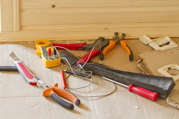 Tools electrician. — Stock Photo, Image