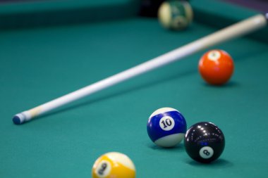 Snooker tablo.