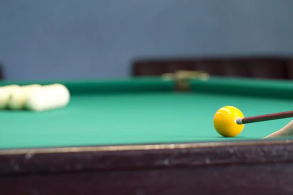 The game of Russian billiards. — Stock Photo, Image