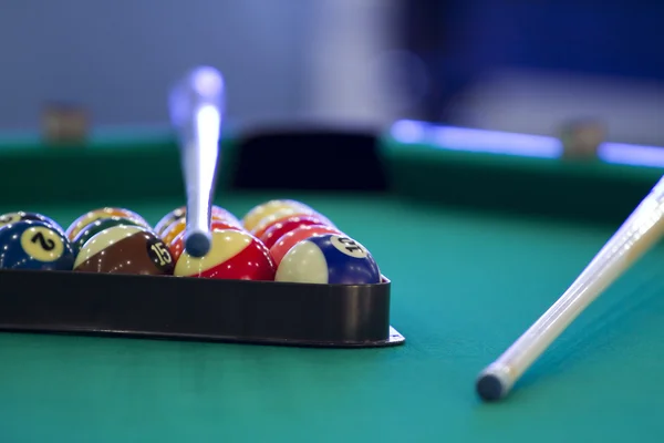 Tavolo snooker . — Foto Stock