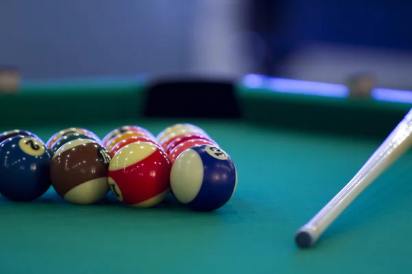 Tavolo snooker . — Foto Stock