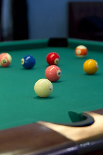 Snooker Table. — Stock Photo, Image