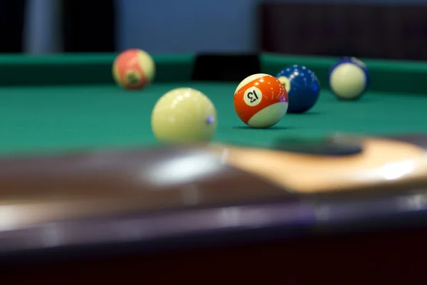 Tavolo snooker . — Foto Stock