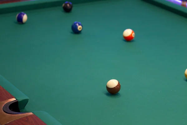 Tavolo snooker . — Foto Stock