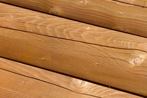 Dřevěné špalky s praskliny. — Stock fotografie