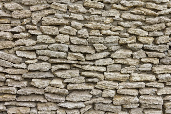 Wall from natural marine stone. — Stock Photo, Image