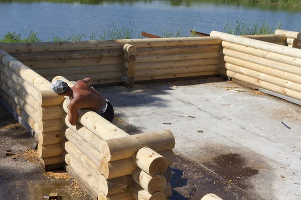 Fotos de Casa de troncos de madera, Imágenes de Casa de troncos de