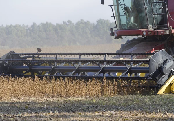 Part harvester closeup during harvest. — Stock Photo, Image