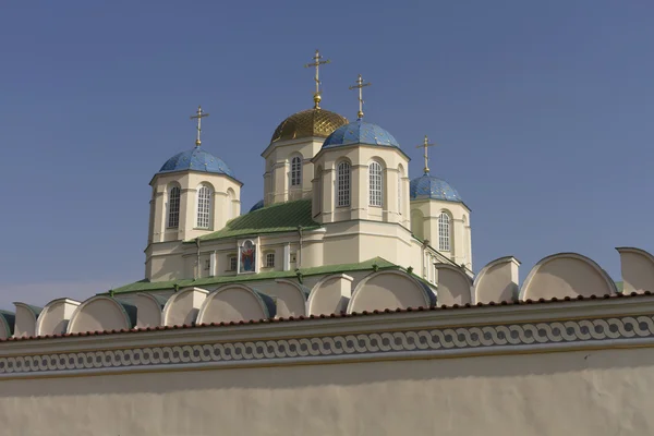 Trinity Cathedral of the monastery. Mezhyrich. — Stock Photo, Image