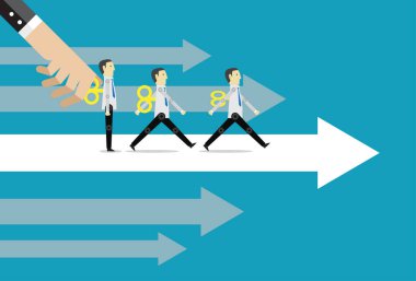 Okun üzerindeki çalışan denetimi