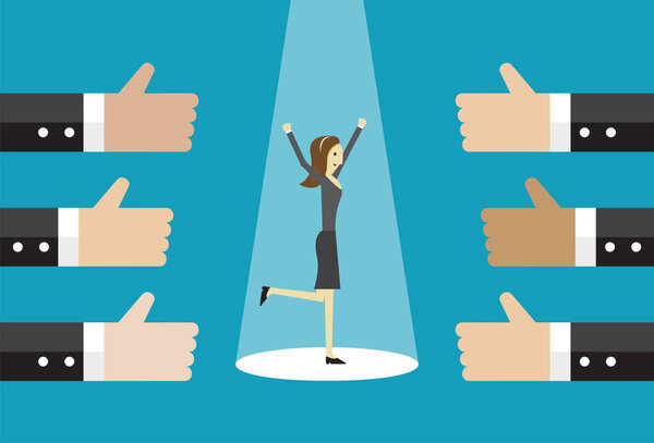 Thumbs up for outstanding women employees