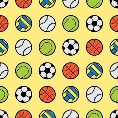 Spor topu desenli arkaplan
