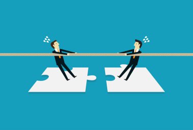 Yapbozu çekmek için birlikte çalışın.