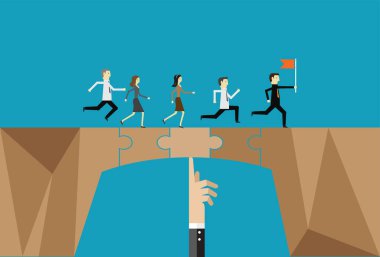 Yapboz başarıya giden yolu genişletir