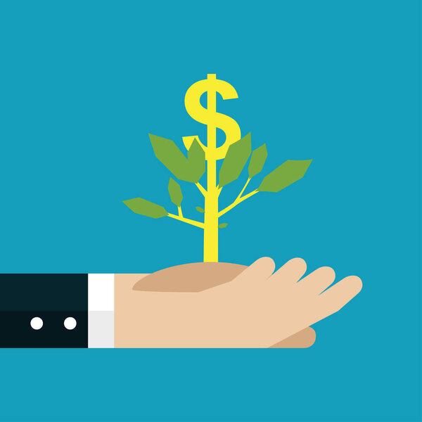 Financial growth in the palm of your hand