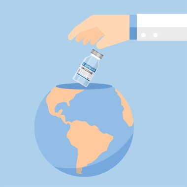 A vaccine is used to protect against the coronavirus