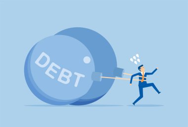 A large amount of debt affects the progress of businessman