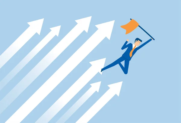 Business leaders soaring forward