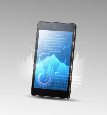 Smartphone ve yüksek teknoloji arka plan