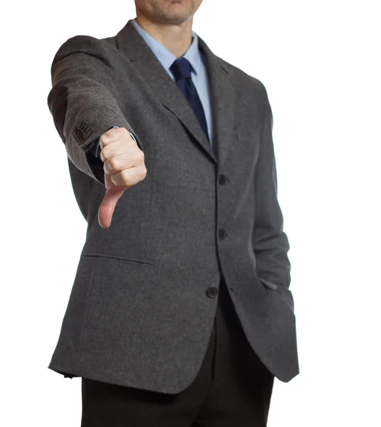 Concept of  businessman - failure — Stock Photo, Image