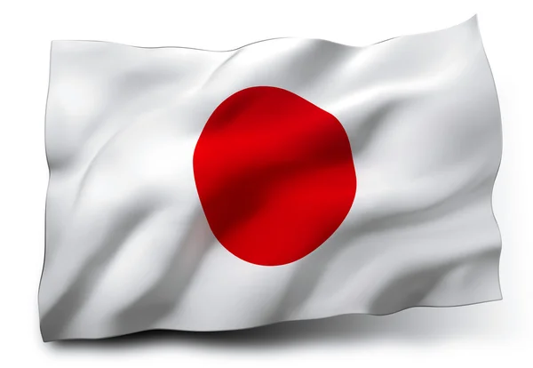일본의 깃발 — 스톡 사진