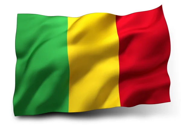 Bandera de mali —  Fotos de Stock