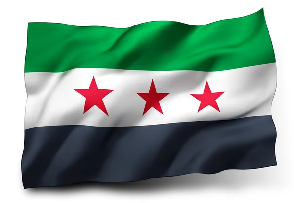 Flag of Syria — Stockfoto