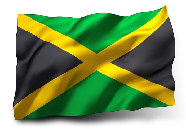 Bandiera della Giamaica — Foto Stock