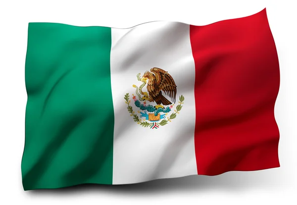 Bandera de México —  Fotos de Stock