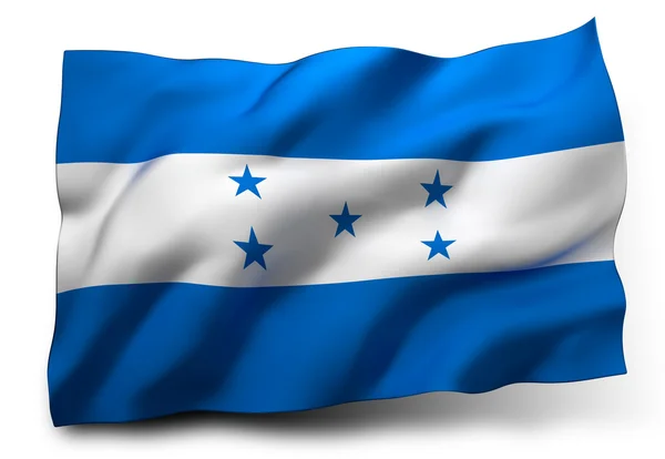 Flagge von Honduras — Stockfoto