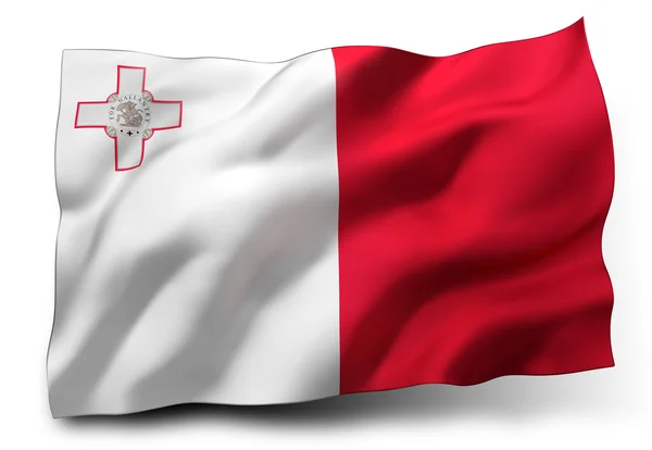 Bandeira de Malta — Fotografia de Stock