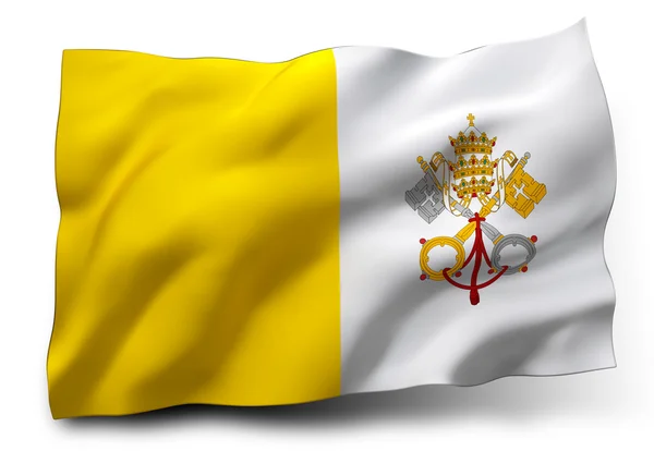 Flag of Vatican — Stock Photo, Image