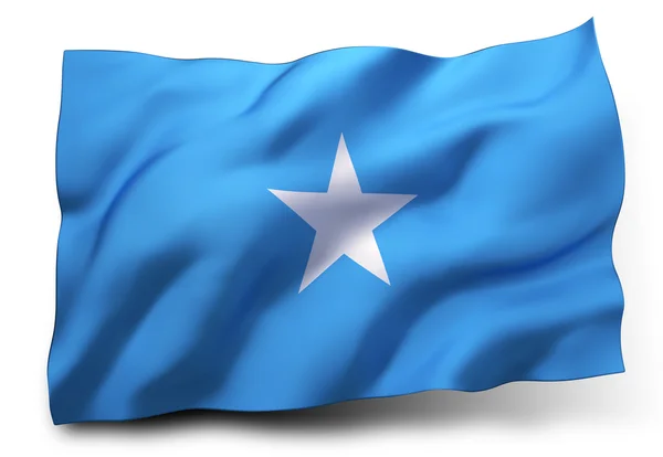 Vlag van Somalië — Stockfoto