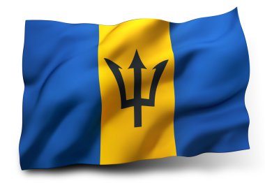 barbados bayrağı