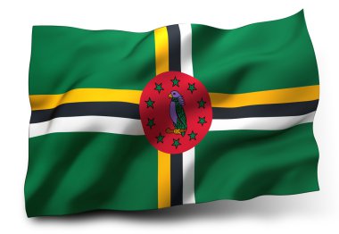 Dominik Cumhuriyeti bayrağı