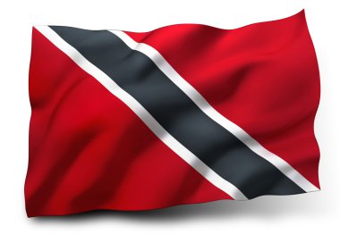 Flag of Trinidad and Tobago clipart
