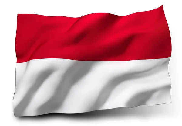 Bandera de Indonesia — Foto de Stock