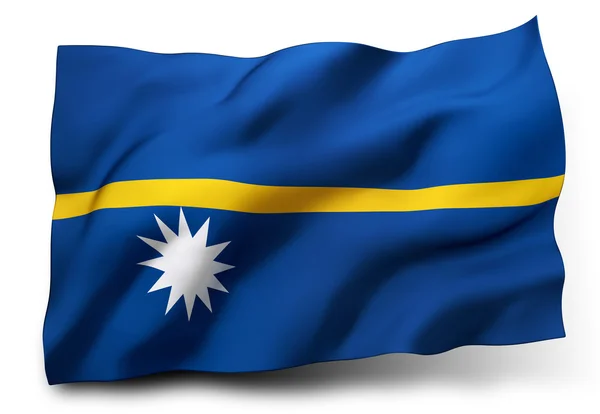 Nauru-flag - Stock-foto
