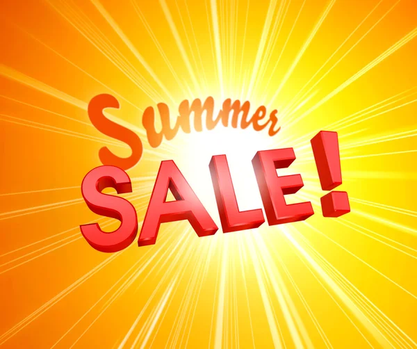 Summer sale — Stock Photo, Image