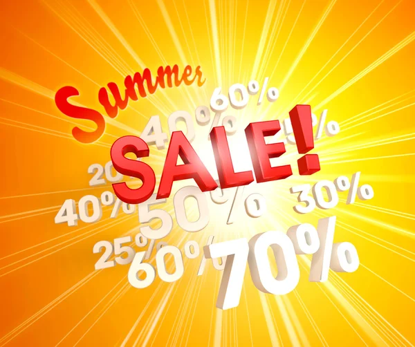 Summer sale — Stock Photo, Image