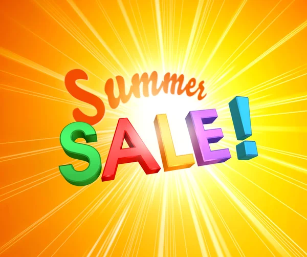 Summer sale — Stock Photo, Image