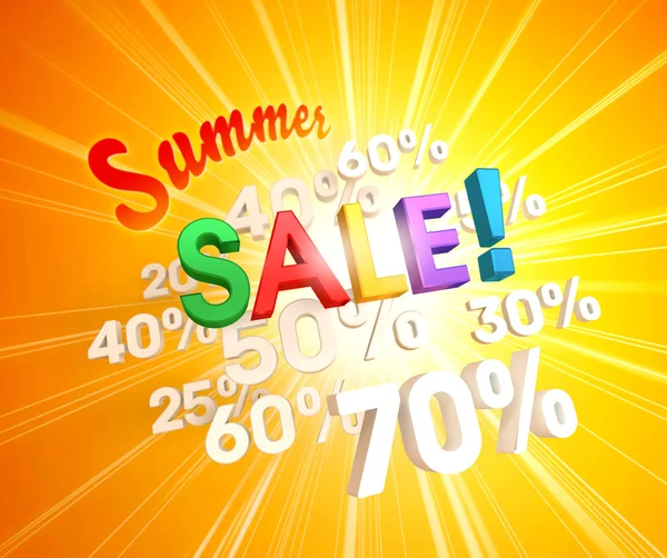 Summer sale — Stock Photo, Image