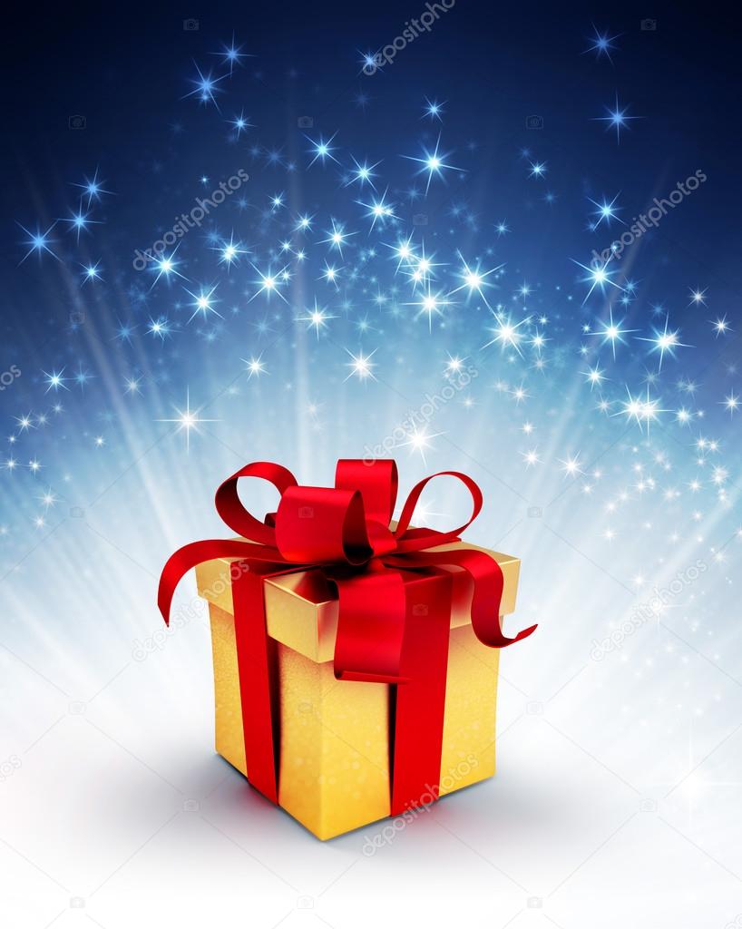 Festive gift box