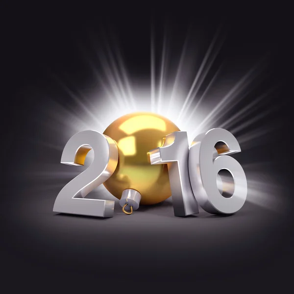 2016 Greeting symbol — Stock Photo, Image