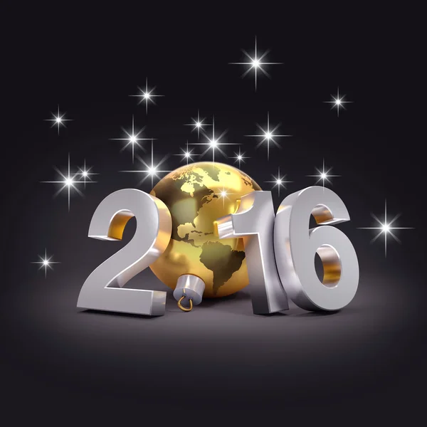 2016 Greeting symbol — Stock Photo, Image