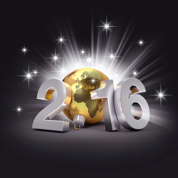 2016 Greeting symbol — Stock Photo, Image