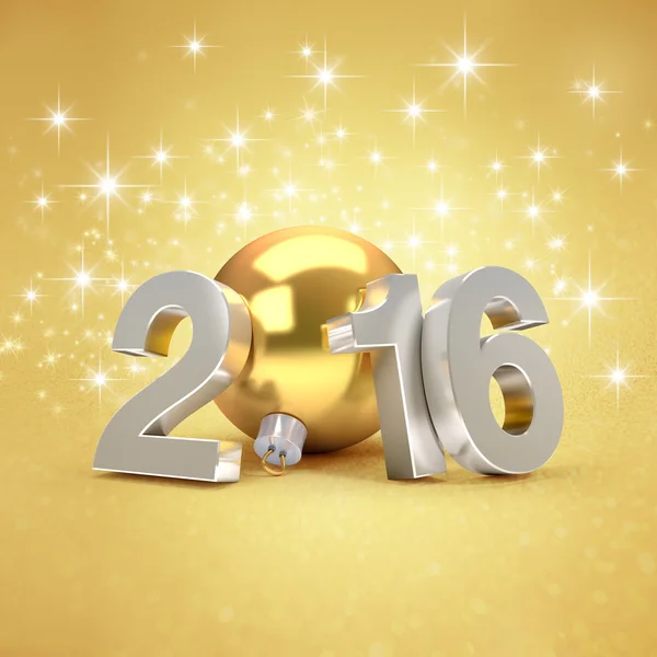 2016 Greeting symbol — Stock Photo, Image