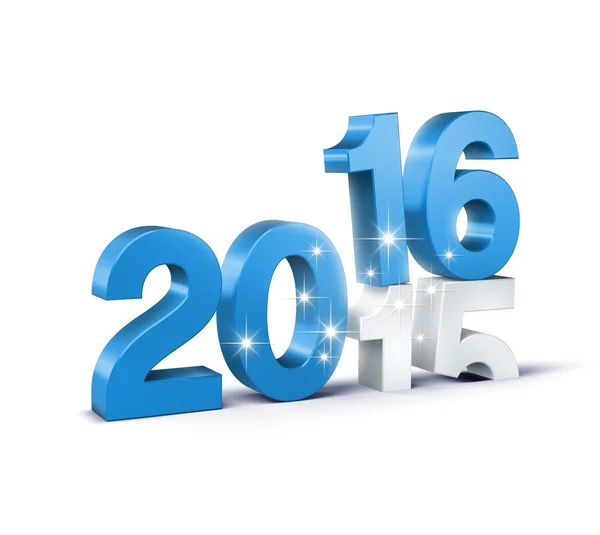 2016 Greeting symbol — Stock Photo, Image