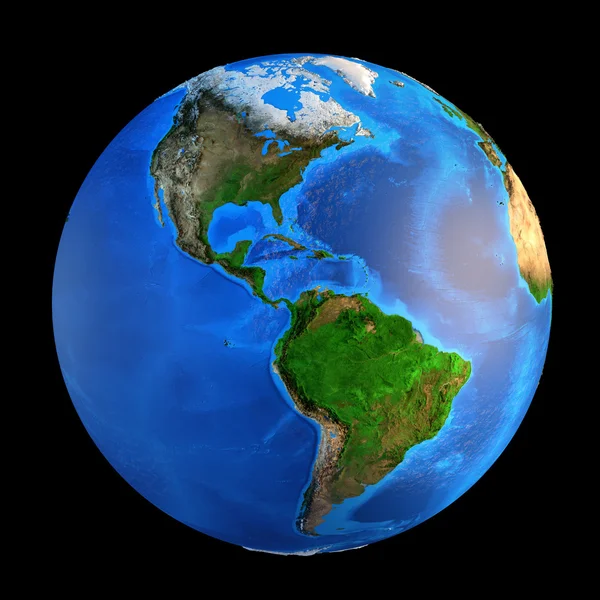 Planeet aarde Geografie — Stockfoto