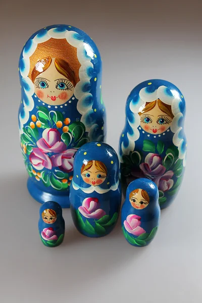 Matrioshka Babushkas bambole — Foto Stock